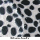 Dalmation Faux Fur Fabric