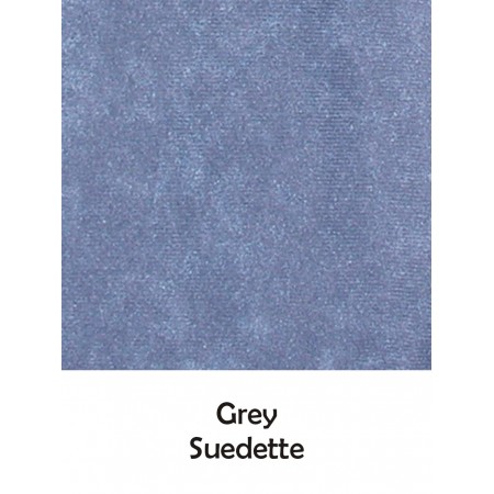 Harness Pad Set - Grey Suedette
