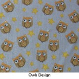 Owls Design Fabric