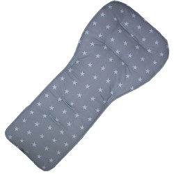 Silver Star DesignPadded Seat Liner to fit Emmaljunga Viking Pushchairs