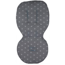 Silver Star Design Padded Seat Liner, Universal Style fit, Designed to fit most Buggies and Pushchairs